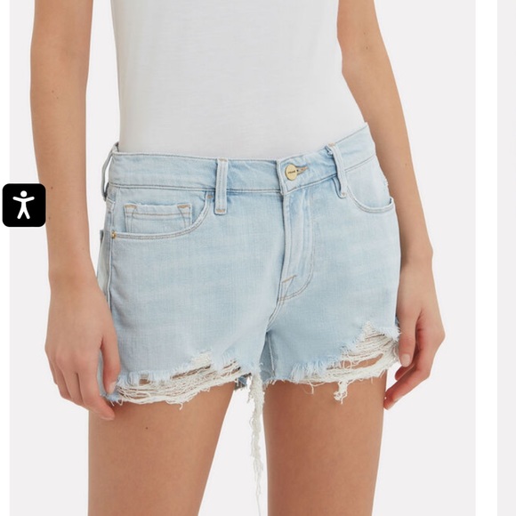 Frame Denim Le Cut Off Shorts nwt sz 29 - Picture 3 of 12